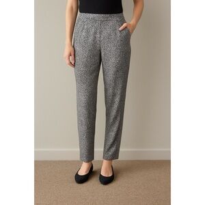 GIORGIO ARMANI Vestimenta Spa Silk Velvet Shiny Silver Pants